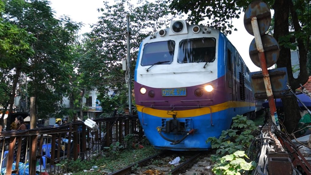 Train street Hanoi