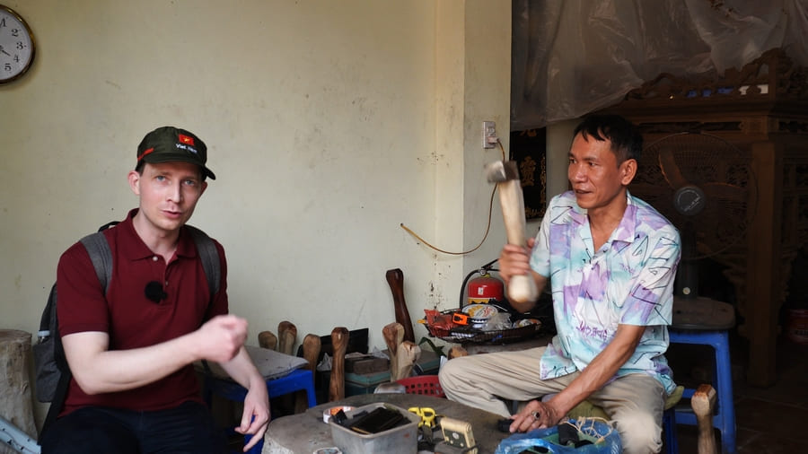 Nôm pagoda gold paper